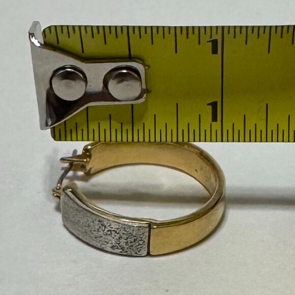 Gold & Silver Earring Bracelet TRIO - Picture 9 of 9